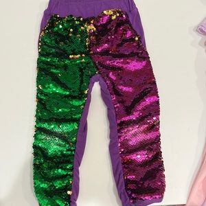 Size small Mardi Gras pants